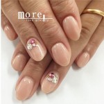 (2nd)ベージュ系シンプルnail☆