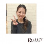 (gratify)綺麗めライトブルーネイル♪