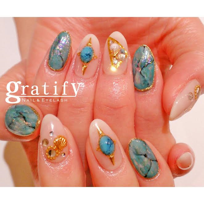 Gratify ターコイズネイル
