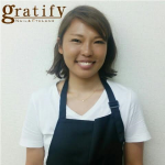 (gratify)長めの扇型デザイン♪