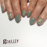 (梅田店)カーキnail