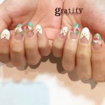 (梅田店)ステンドグラスnail