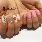 (梅田店)アシンメトリー春nail