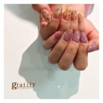 （ルシアス）ニュアンスフラワー☆nail