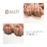 (梅田)nail.gratifyで検索♡*