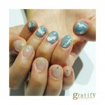 (梅田)シルエットネイル