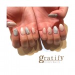 (gratify)雪の結晶ネイル☆