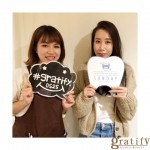（gratify）お客様と♪
