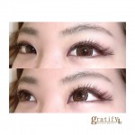 (+e) volume lash☆ハーフカラー