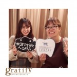 (gratify)お客様とお写真頂きました。