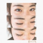 (+e)platina lashナチュラル扇形デザイン☆