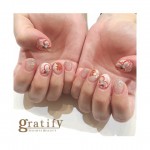(gratify)和装ブライダルネイル☆