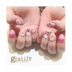 (gratify)ピンクネイル☆
