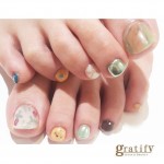(gratify)カラフルFOOTネイル