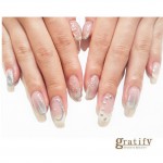 (gratify)クリアユニコーンネイル