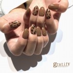 (梅田)レオパードnail