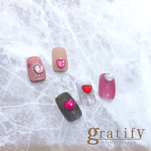 なかもず ハートネイル