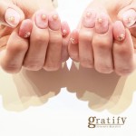 (gratify)水彩画風ネイル