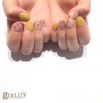 (梅田)アンティークチューリップnail