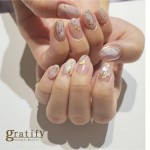 (梅田)パープルニュアンスネイル