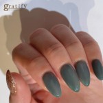 (gratify)くすみグリーンネイル☆