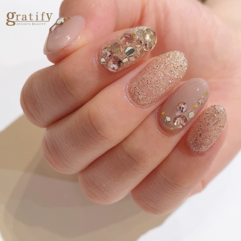 Gratify 敷き詰めきらきらネイル