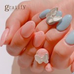 (gratify)春カラーに蝶々