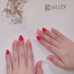 (gratify)2種類のピンクとラメ