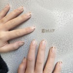 （gratify) ミラーフレンチネイル
