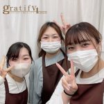 スタッフと/池田石橋エクステ/gratify+coco