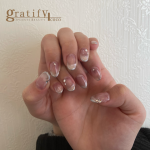 マグネットフレンチ/池田石橋ネイル/gratify+coco