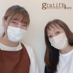お客様と/池田石橋エクステ/gratify+coco