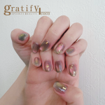 デザインネイル☆/池田石橋ネイル/gratify+coco