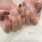 ガーリー秋ネイル/梅田ネイル/gratify梅田