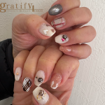 バレンタインネイル/池田石橋ネイル/gratify+coco