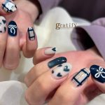 ネイビーネイル/梅田ネイル/gratify梅田