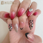 秋ネイル/池田石橋ネイル/gratify+coco